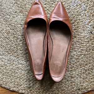 Frye Heather Leather Flats